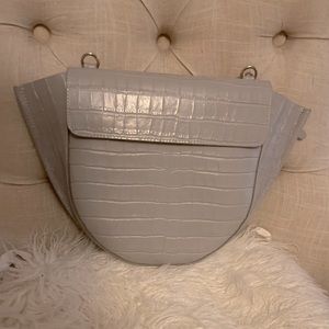 Wandler Croc Embossed Leather bag